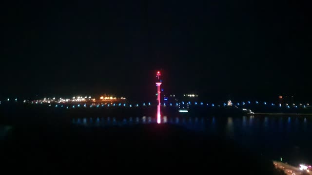 Mokpo Marine Cable Car Night View