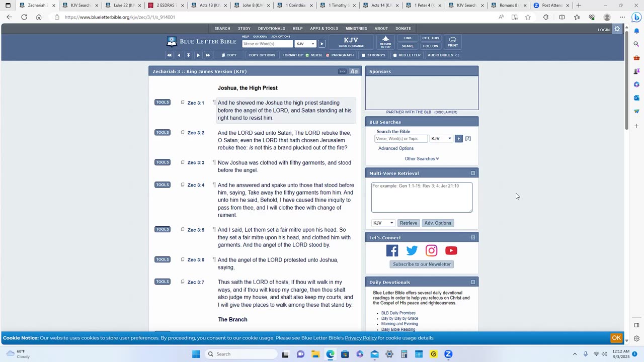 to continue despite affliction is what we were called to do