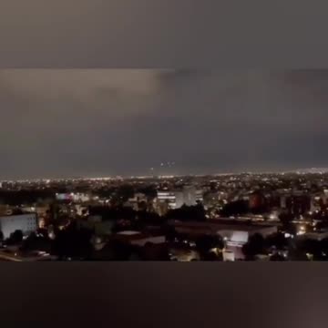 🇲🇦 Strange glowing objects in the sky hovered in formation over Morocco before the earthquake