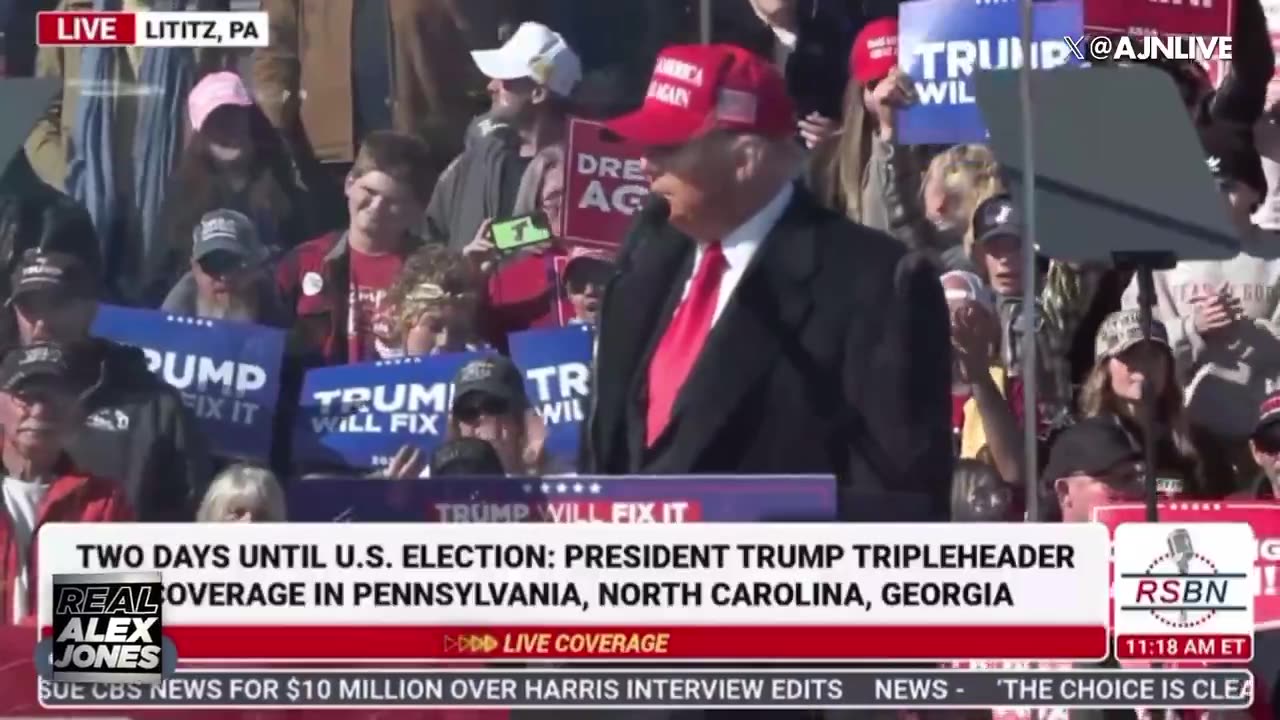 President Trump Warns That The Democrats Are Actively Trying To Steal The 2024 Election!