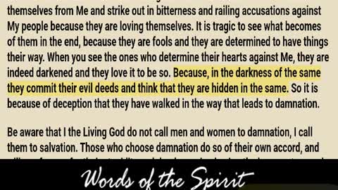 Words of the Spirit / May 17 2022
