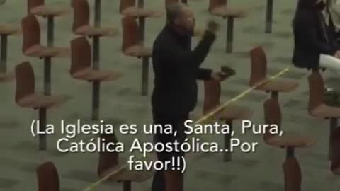 Un fiel catolico pidel al Papa Traidor que no siga con su agenda 19-COV