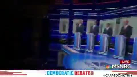 President Donald Trump trolls Democrat debate