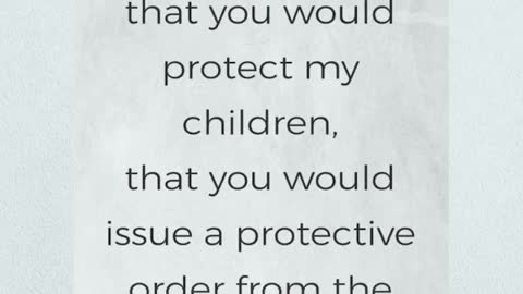 Prayer for your Children