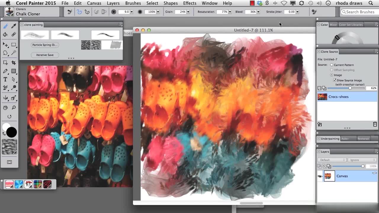 Detailed tutorial of painting software Corel Painter (11)