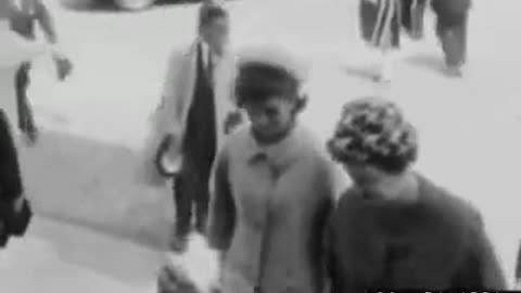 JFK and Jackie May 31, 1961 Interesting hood ornament