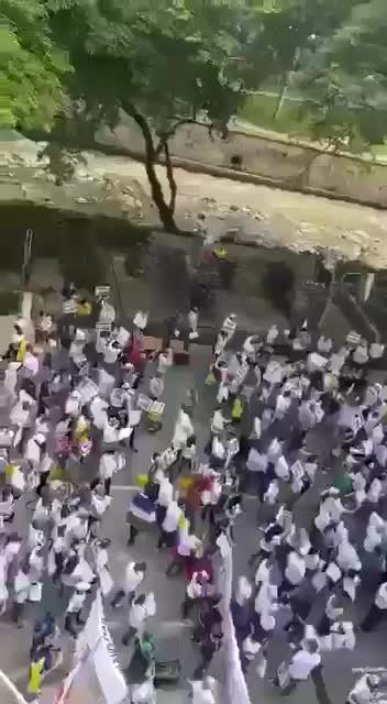 Marcha del silencio en Cali