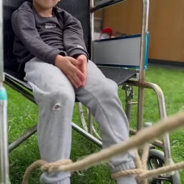 Helping the disabled 😂😂