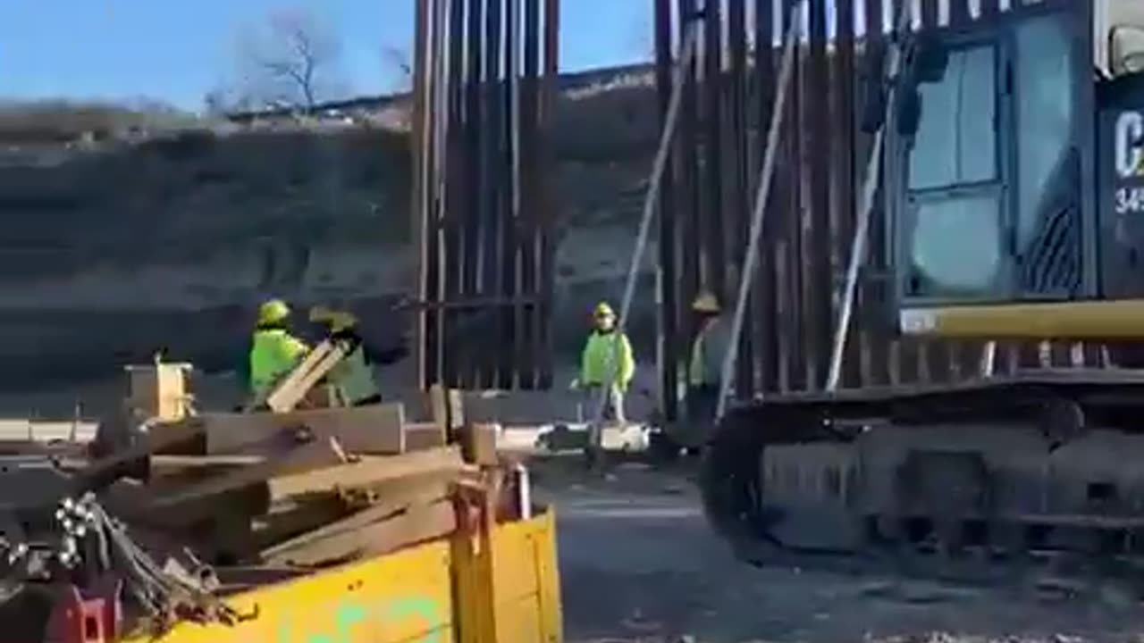 Texas Gov. Greg Abbott: Border Wall Construction Is Well Under Way Along The Texas-Mexico Border