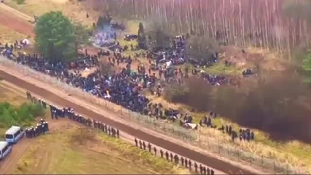 Border with Poland stormed by migrants with help from Belarus operatives