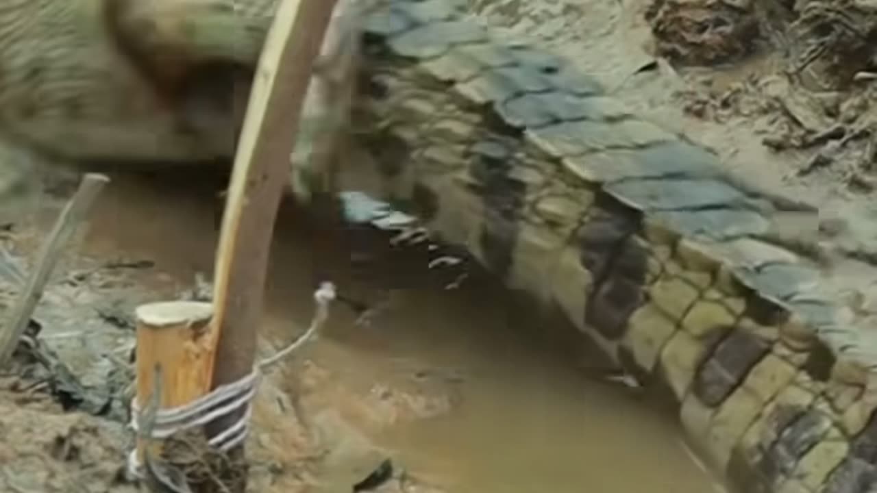 Wow Wonderful Crocodile Trapping | New Skill Videos