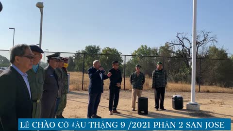 Lễ chào cờ tháng 9/2021 San Jose phần2