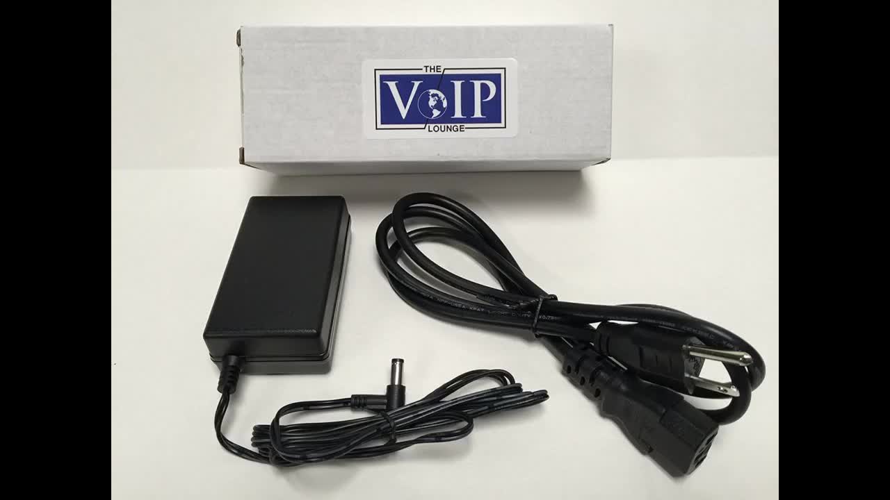 Review: The VoIP Lounge 48V Power Supply for Polycom VVX IP Phone with AC Power Cord 300 301 31...