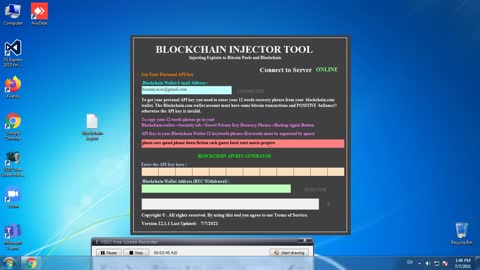 BITCOIN INJECTOR (ONLINE EARN MONEY)