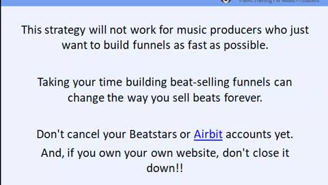 Sell Beats Using Clickfunnels