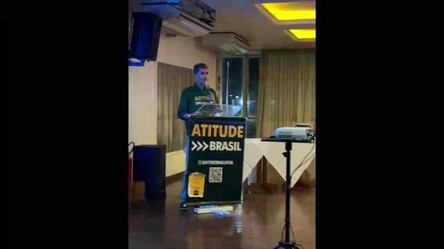 Discurso abertura evento saúde - Atitude Brasil