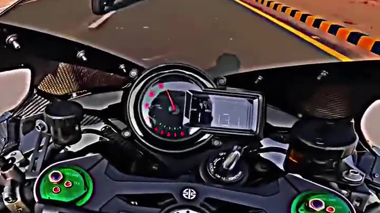 ZX10R VS H2 Drag Race