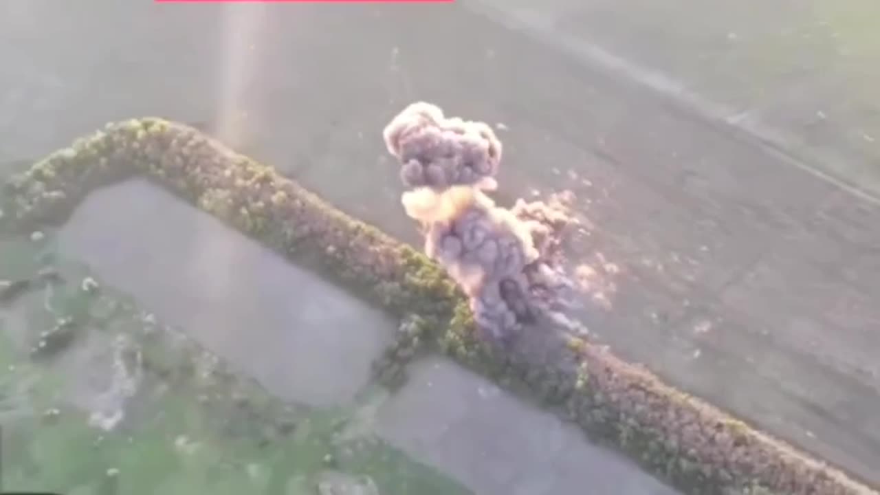 Insane Detonation of a Russian Transport Truck