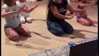 Keto Family Learns Hula Dance (Part 3)