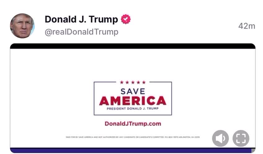 Donald Trump posted this on Truth Social about Hillary Clinton: #LockHerUp