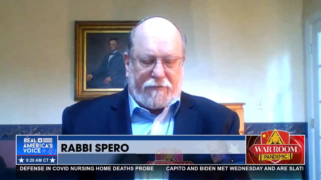 Rabbi Spero Prays for Nation, for Corrupt Biden Regime's Plots to Fail