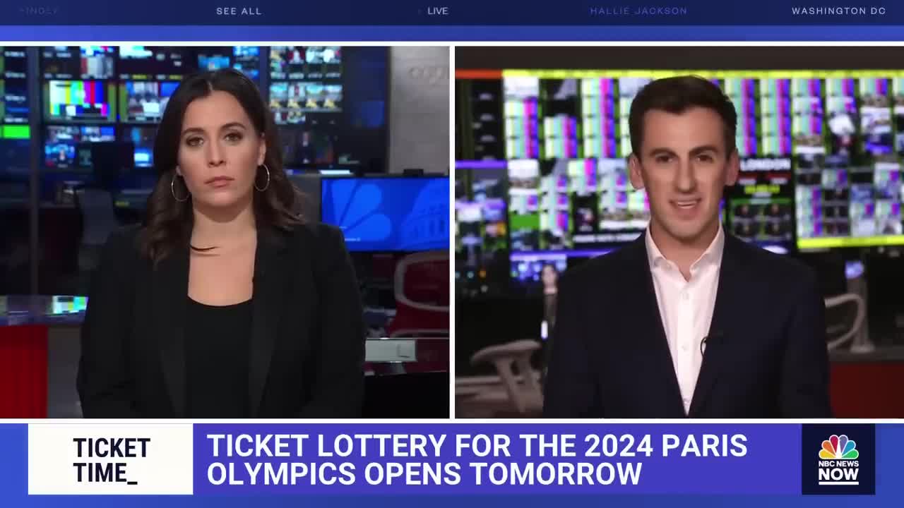 TICKET LOTTERY FOR THE 2024 PARIS OLYMPICS OPENS TOMORROW