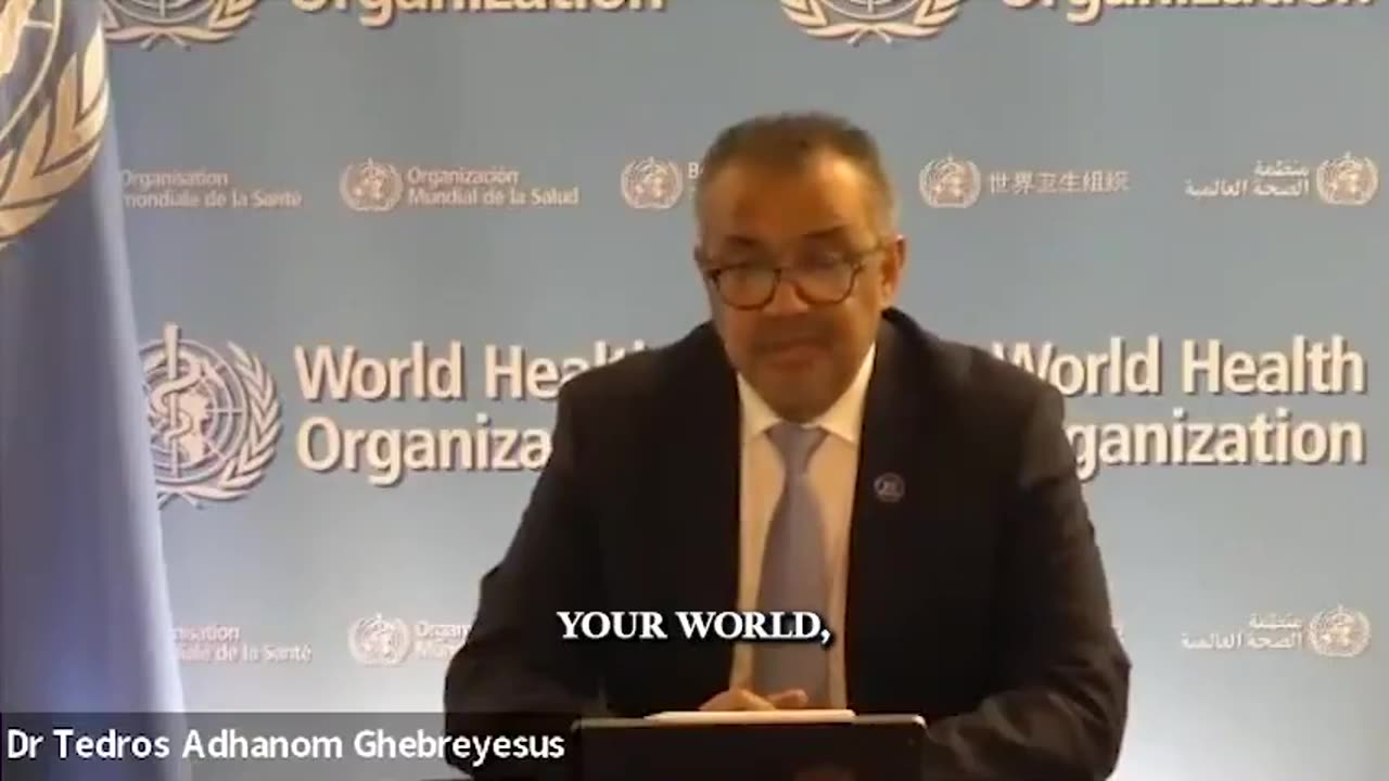 WHO Head Begs Young People To Push His Tyrannical 'Pandemic' Treaty Misinformation