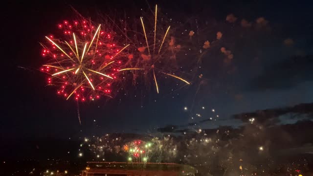 Beautiful Firework and Amazing night view.