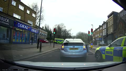 [UK] Police take down fleeing moped. Rear cam in comments. (skip to 0:30)