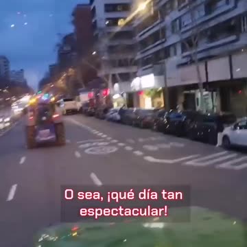 España | La 'deportera' de Marca, en la Tractorada Nacional 😆