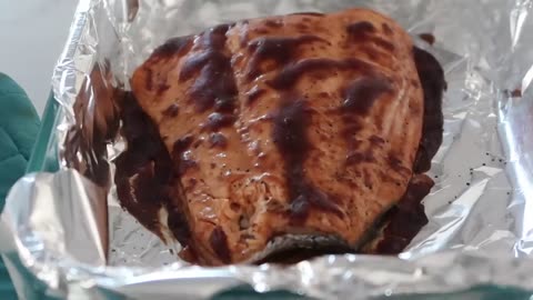 BBQ salmon