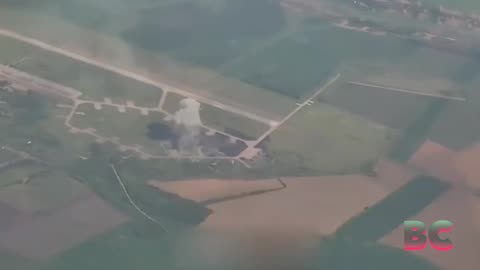 Russian Drones And Rockets Struck A Ukrainian Airfield, Hitting Priceless Aircraft
