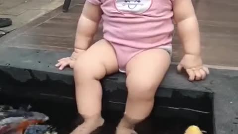 Funny baby