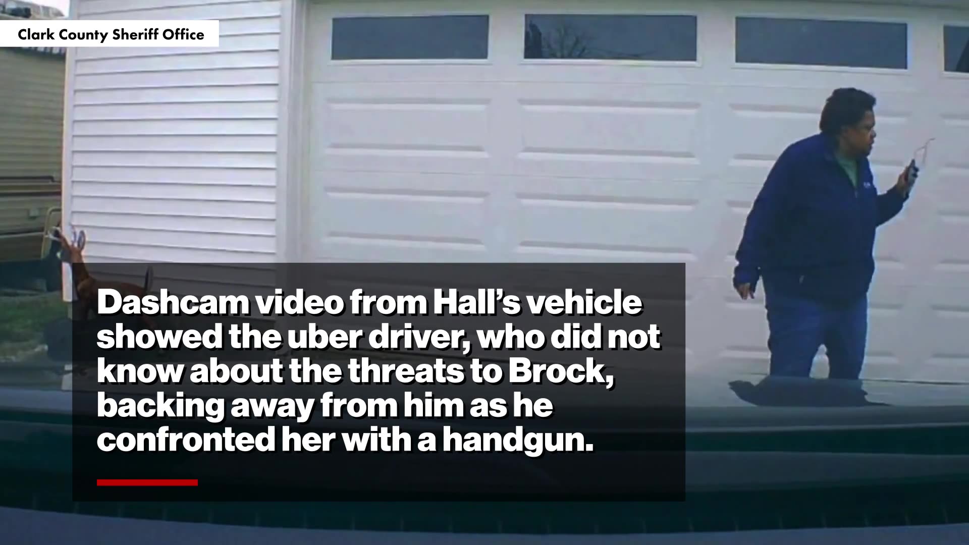 'I'm sure glad you guys are here': Moment scam victim greets cops after allegedly shooting innocent Uber driver