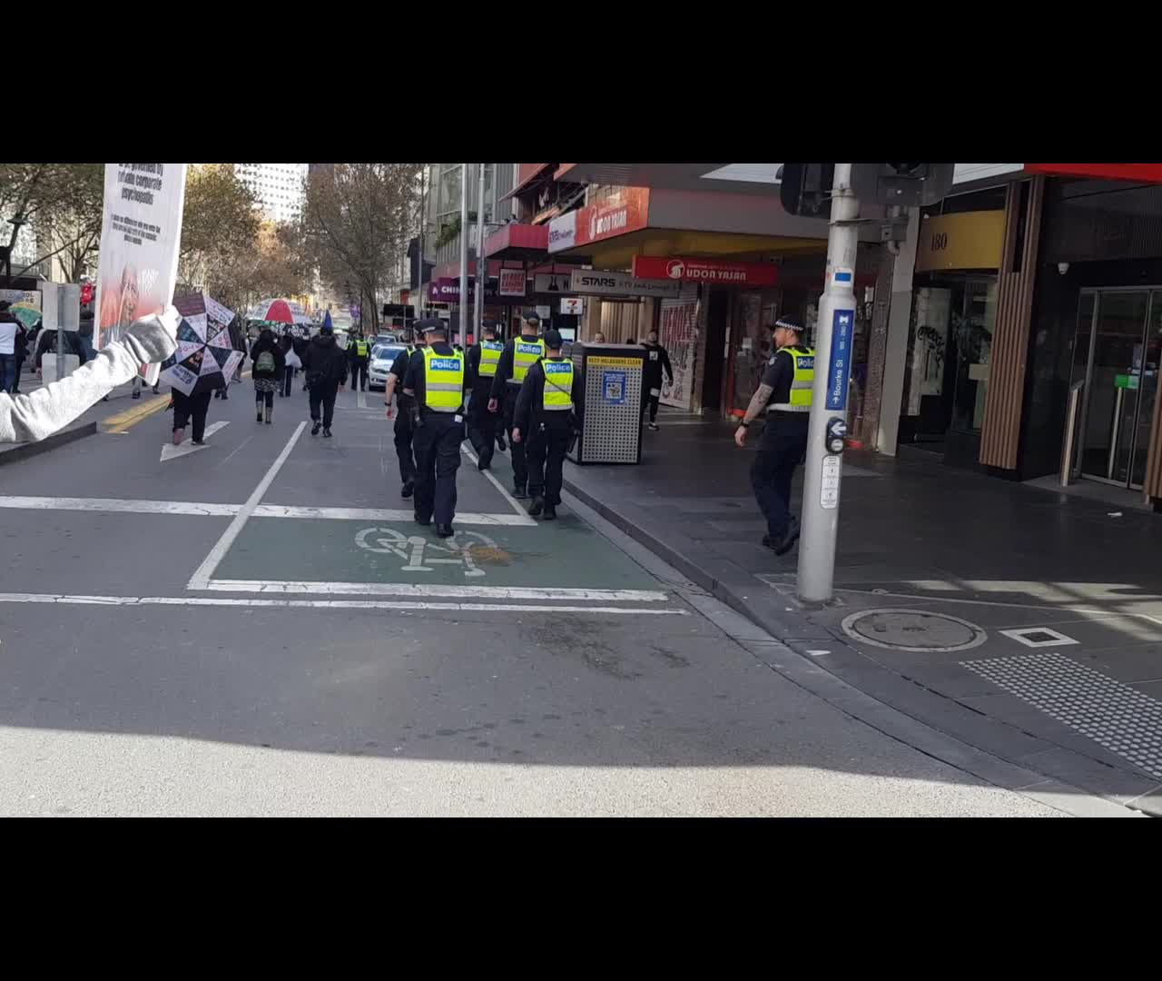 Beginning Of March - Dynamic Drumming - March Down Burke Street 28 05 2022