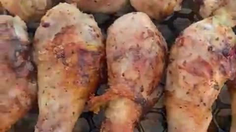 Lemon butter grilled chicken drumsticks recipe