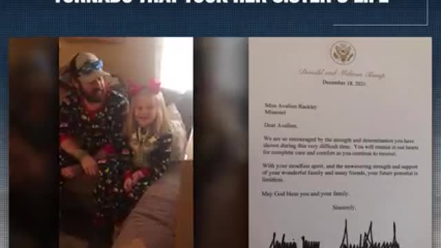 Trump And Melania Sends Gifts To A Little Girl Badly Injured By Deadly Missouri Tornado