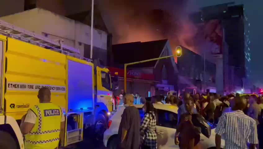 Durban fire at Commerical Street