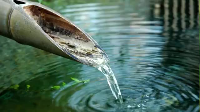 BAMBOO SOUND WATER FOUNTAIN Relax White Noise