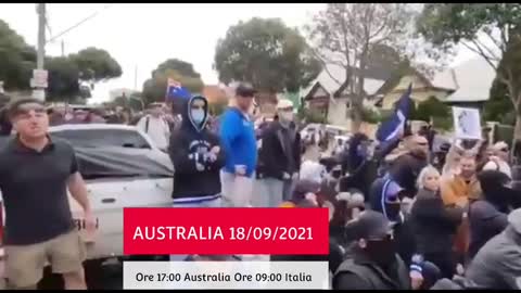18/09/202 1 NEWS DELL' ULTIMA ORA DALL'AUSTRALIA - TENSIONE IN AUMENTO