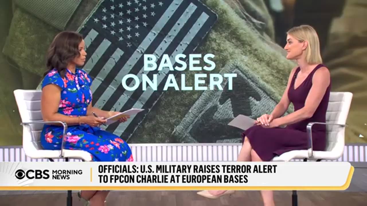 U.S. raises terror alert at military bases in Europe CBS News