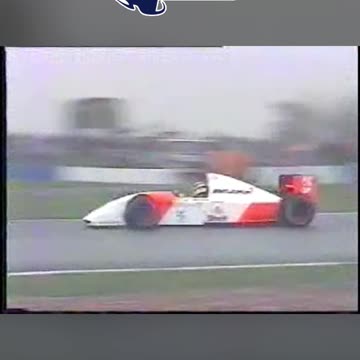 SHORT - SENNA - 1ª volta do GP de Donington Park 1993