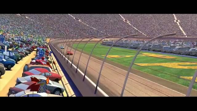 Cars 2006 Climax Racing Best Scene of movie