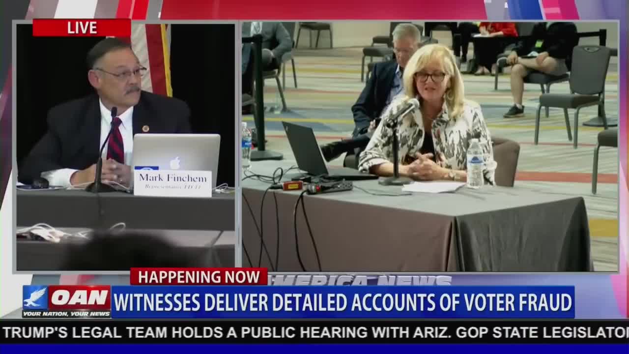 Witness at AZ Hearing says signatures on ballots didn’t even resemble what they were matching to