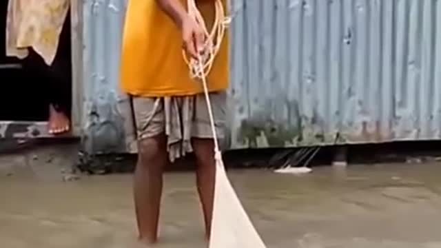 Best fishing skills.