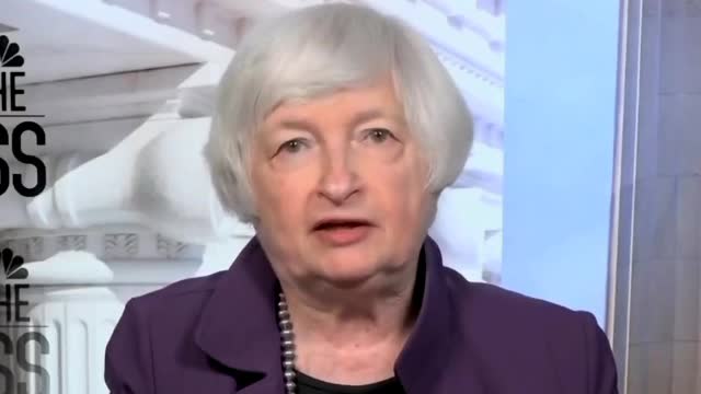 Janet Yellen: A common definition of recession is two negative quarters of GDP growth