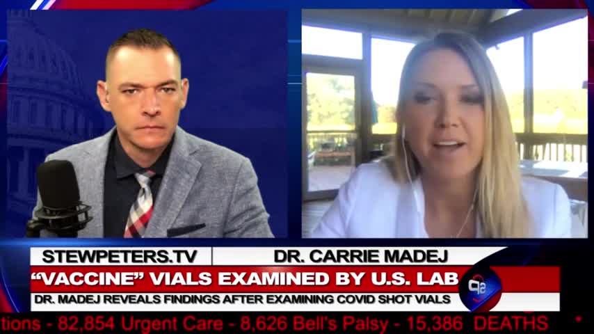 Self Aware Shots: Dr. Carrie Madej Find Living Organisms With Tentacles Inside Vaccine