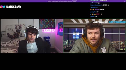 Nick Fuentes on Cheesur's stream addressing Sneako's absence