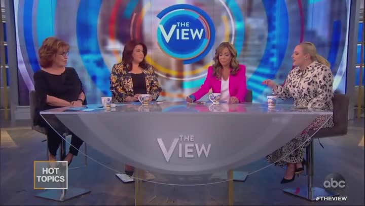 Meghan McCain and Joy Behar Clash Over Bloomberg