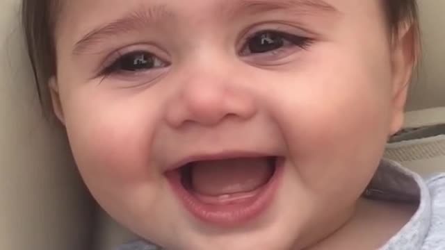 Baby's first laugh video | #cutebaby